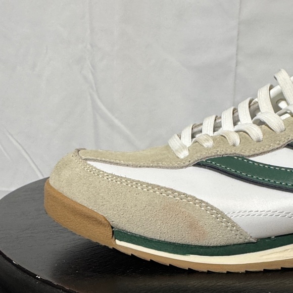 Tretorn White and Green Women's Sneakers - Picture 6 of 8